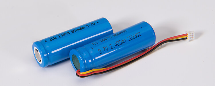 14500 1300mah 3.7 V lithium ion rechargeable battery COM32, R33